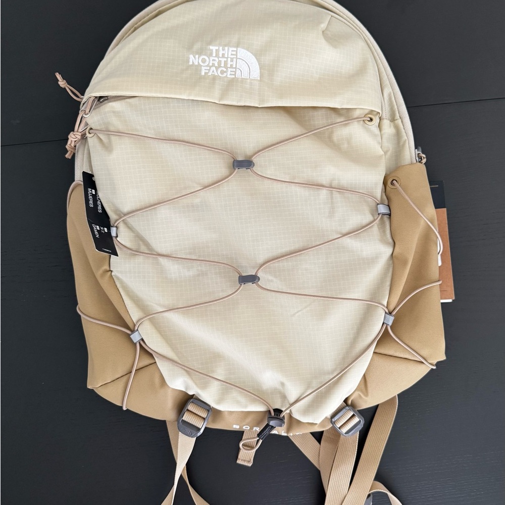 NWT - The North Face WOMEN’S BOREALIS BACKPACK - GRAVEL/KHAKI STONE